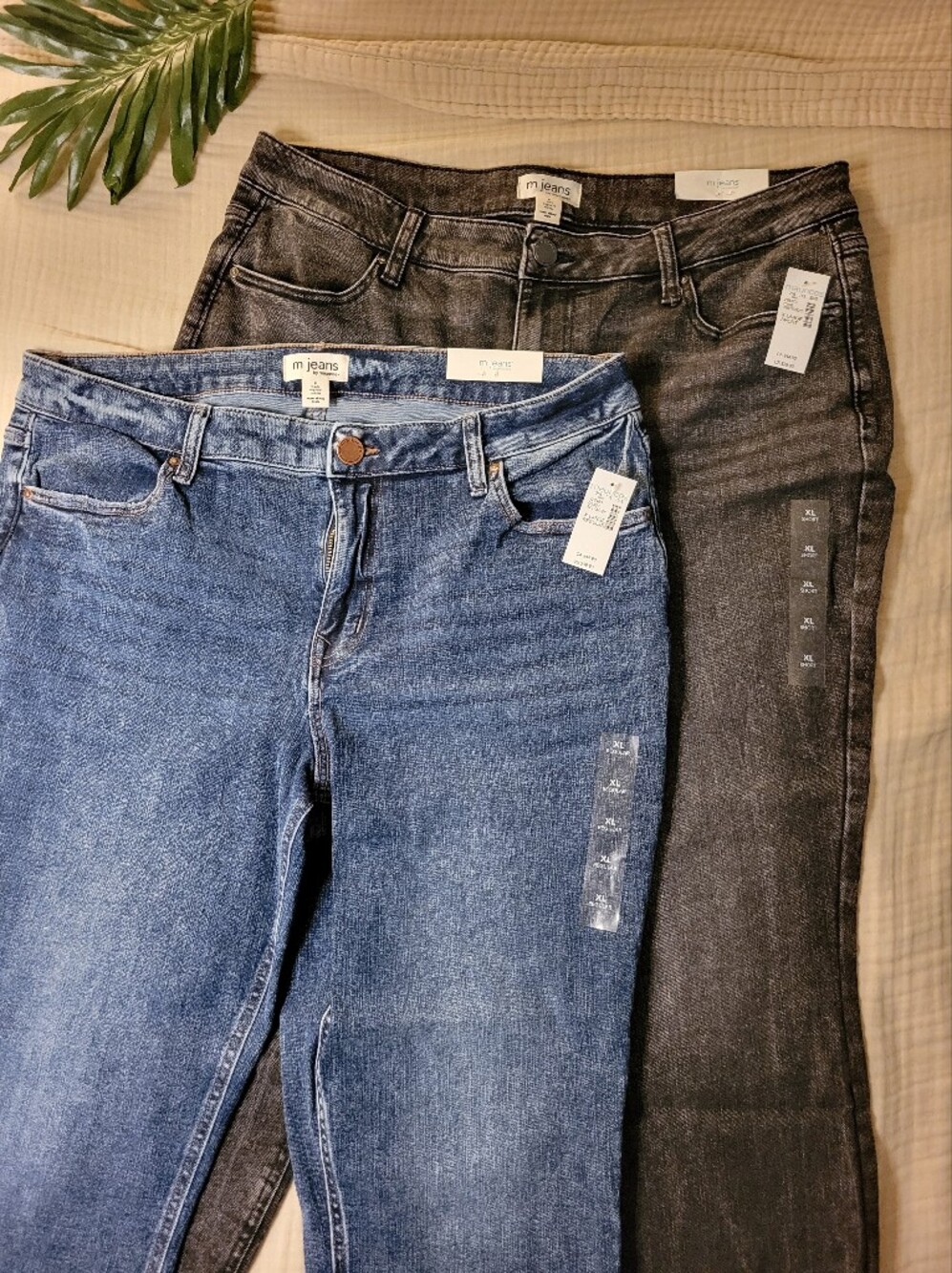 NWT Maurices M Jeans Jegging Ankle XL Regular Bundle of 2 Stretch Denim Jeans